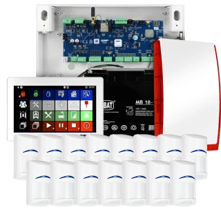 Alarmanlegg Ropam NeoLTE-IP-64, 15x BOSCH sensor, TPR-7W, GSM, Wi-Fi
