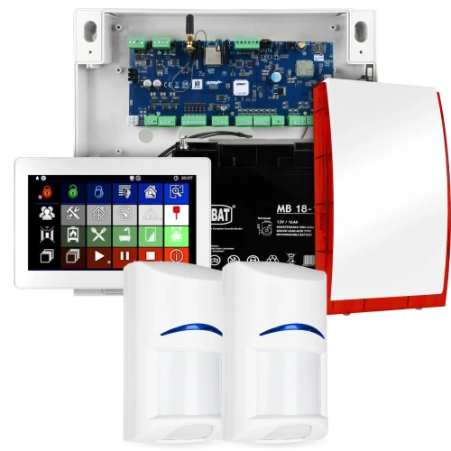 Ropam NeoLTE-IP-64 alarmsystem, 2x BOSCH sensor, TPR-7W, GSM, Wi-Fi