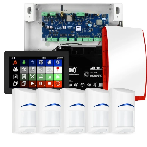 Ropam NeoLTE-IP-64 alarmsystem, 5x BOSCH detektor, TPR-7B, GSM, Wi-Fi