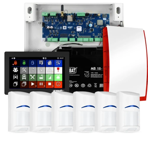 Ropam NeoLTE-IP-64 alarmsystem, 6x BOSCH sensor, TPR-7B, GSM, Wi-Fi