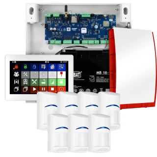 Ropam NeoLTE-IP-64 alarmsystem, 7x BOSCH sensor, TPR-7W, GSM, Wi-Fi