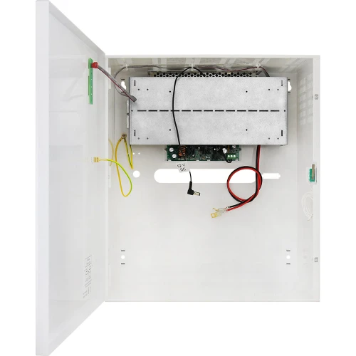 Buffer strømforsyningssystem for PoE-svitsjer, 52VDC/2x17Ah/120W modell SWB-120
