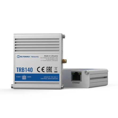 Teltonika TRB140 | Industriell ruter, IoT LTE gateway | Cat 4, LTE Gateway