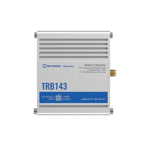 Teltonika TRB143 | Gateway, IoT-port | LTE Cat 4, 3G, 2G, M-Bus, Fjernstyring