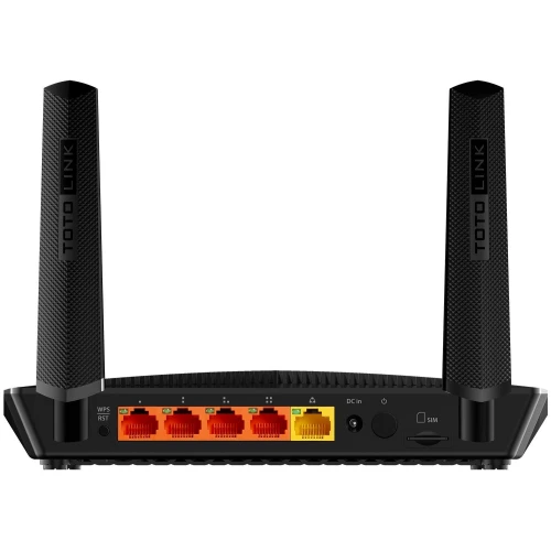 Totolink LR1200 | WiFi-ruter | AC1200 Dual Band, 4G LTE, 5x RJ45 100Mb/s, 1x SIM