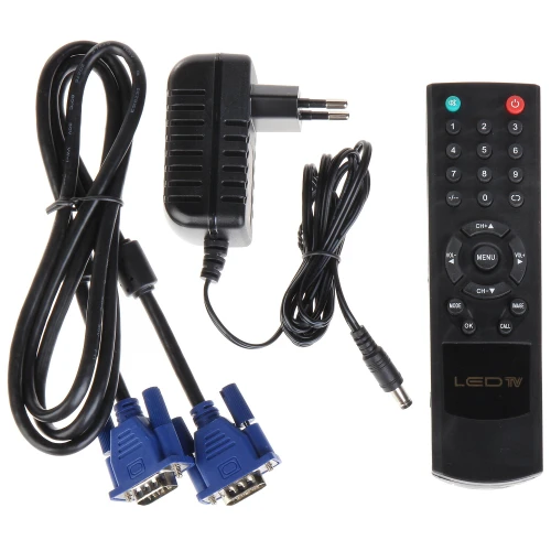 HDMI VGA Audio 2x Video Pilot TFT-10/CCTV 10 tommer skjerm