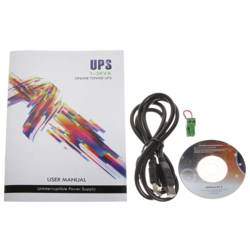 UPS strømforsyning AT-UPS1000-LCD 1000VA