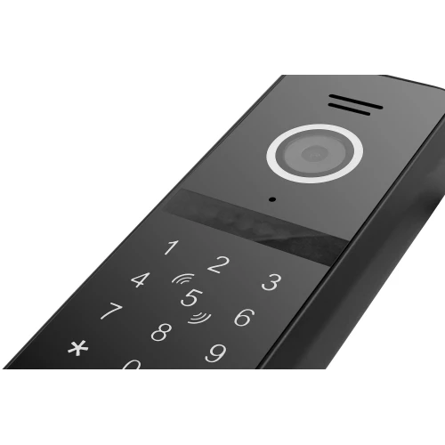 'Videodørtelefon EURA VDP-97C5 - svart, berøringsskjerm, LCD 7'', AHD, WiFi, bildehukommelse, SD 128GB'