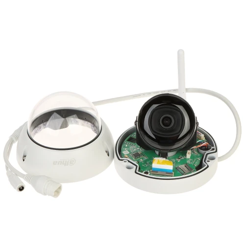 Vandal-sikker IP-kamera IPC-HDBW1230DE-SW-0360B Wi-Fi - 1080p 3.6 mm DAHUA