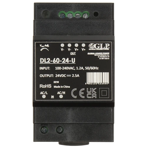 Impuls strømforsyning DL2-60-24-U