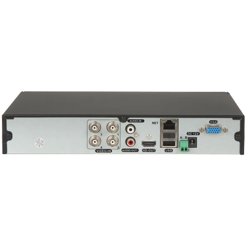 AHD, HD-CVI, HD-TVI, CVBS, TCP/IP-opptaker APTI-XB0401-S31 4 kanaler