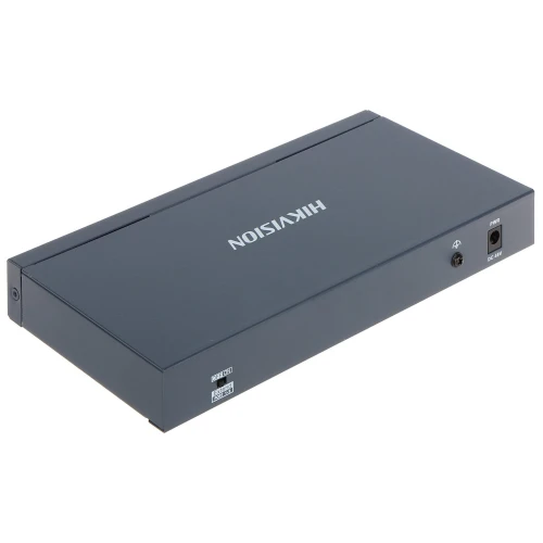Switch med 10 porter DS-3E0310P-E/M HIKVISION for 8 IP-kameraer