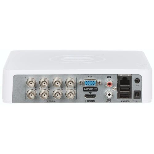 AHD, HD-CVI, HD-TVI, CVBS, TCP/IP IDS-7108HQHI-M1/S(C) 8 kanaler opptaker Hikvision