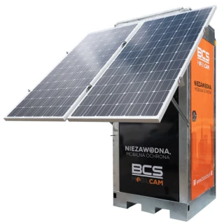 BCS MOBILCAM BCS-PS2X305W overvåkningstårn med solcellepaneler