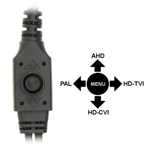 Vandal-sikker AHD, HD-CVI, HD-TVI, PAL kamera APTI-H24V31-2812W-Z - 1080p 2.8 ... 12 mm - MOTOZOOM