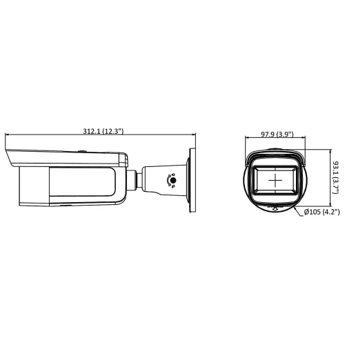 Vandal-sikker IP-kamera DS-2CD2643G2-IZS (2.8-12mm) Hikvision