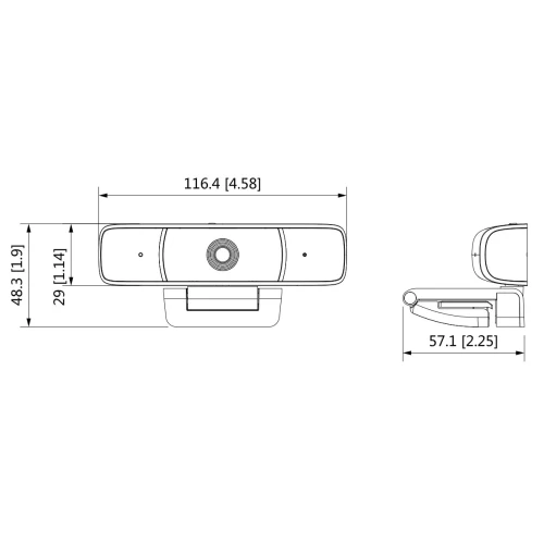 USB-webkamera HAC-UZ3-Z-A-0360B-ENG Full HD DAHUA