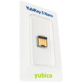 Yubico YubiKey 5 Nano - U2F FIDO/FIDO2 maskinvarenøkkel