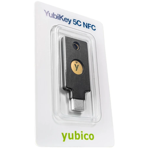 Yubico YubiKey 5C NFC - U2F FIDO/FIDO2 maskinvarenøkkel