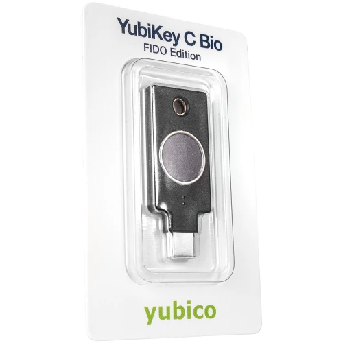 Yubico YubiKey C Bio - Biometrisk maskinvarenøkkel U2F FIDO/FIDO2