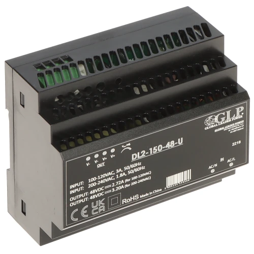 Impuls strømforsyning DL2-150-48-U