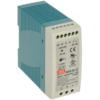 Strømforsyning MDR-60-12