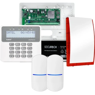 SATEL PERFECTA 32-WRL LTE alarmsystem, 2x detektor, sirene, betjeningspanel