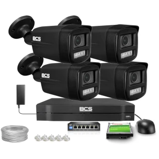 BCS Line BCS-L-TIP14FCL5-Ai1 IP-tubekamera, 4Mpx, NightColor 2.0, WhiteLight