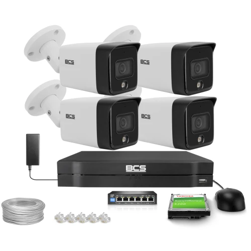 IP rørkamera BCS-L-TIP18FCR3L3-AI1, 8Mpx, 1/2.7" CMOS, 2.8mm BCS