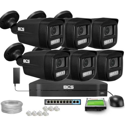 BCS Line BCS-L-TIP14FCL5-Ai1 IP-tubekamera, 4Mpx, NightColor 2.0, WhiteLight