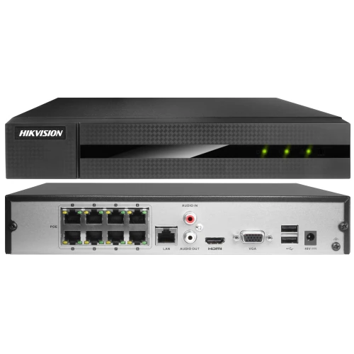 Digital IP nettverksopptaker NVR-8CH-POE Hikvision