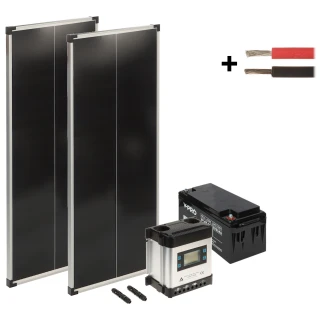 Fotovoltaisk sett SP-KIT-2X100/65/MPPT-LCD 540Wh