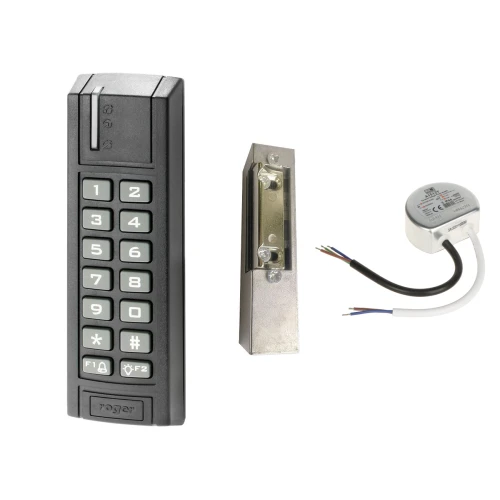 Roger Access Control Set Kodelås SL2000E Elektromagnetisk lås Strømforsyning