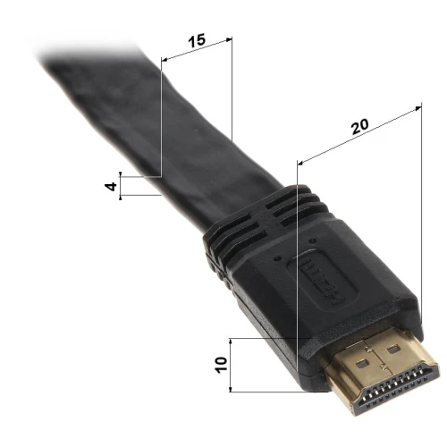 HDMI-10-FL 10m kabel