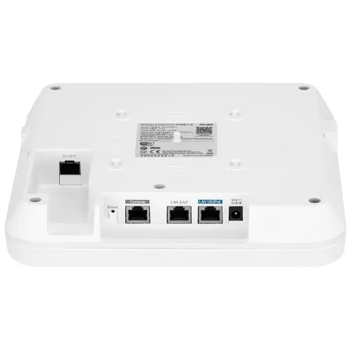 PUNKT DOSTĘPOWY RG-AP840-L Wi-Fi 6, SFP 2.4 GHz, 5 GHz, 547 Mb/s + 4804 Mb/s RUIJIE