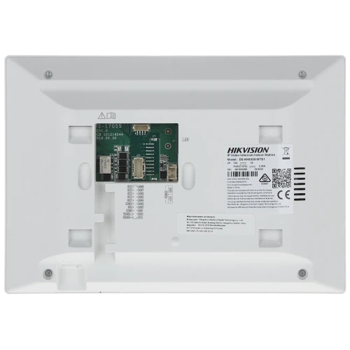 Innvendig panel for videointercom IP monitor DS-KH6320-WTE1-W Hikvision
