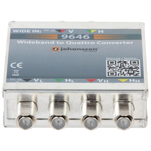 Wideband signalomformer til quattro MS-9646 JOHANSSON